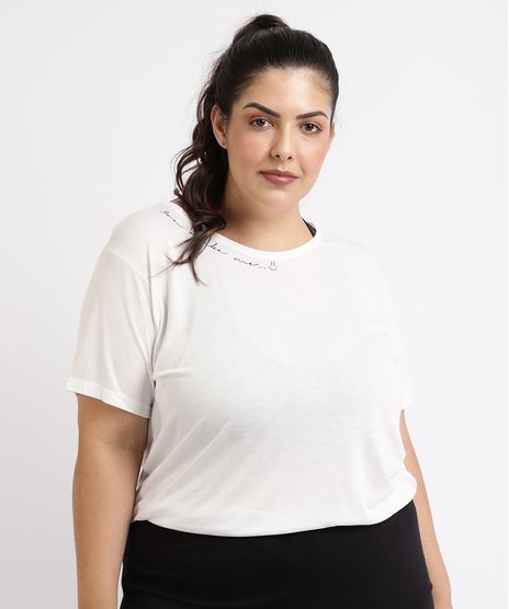 Blusa-Feminina-Plus-Size--you-wake-me--Ace-Esporte-Manga-Curta-Decote-Redondo-Branca-9959108-Branco_1