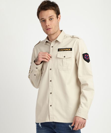 Camisa-de-Sarja-Masculina-Overshirt-Bege-9834863-Bege_1 Camisa-de-Sarja-Masculina-Overshirt-Bege-9834863-Bege_1