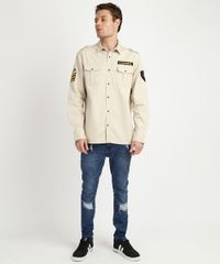 Camisa-de-Sarja-Masculina-Overshirt-Bege-9834863-Bege_3