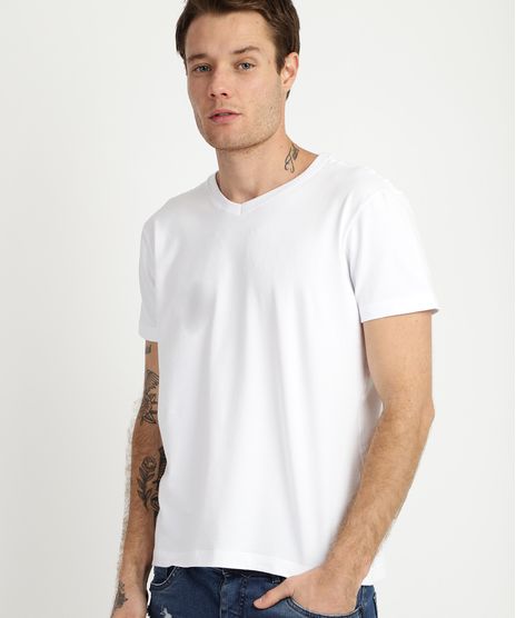 Camiseta-Masculina-Basica-Manga-Curta-Gola-Careca-Branca-9958571-Branco_1