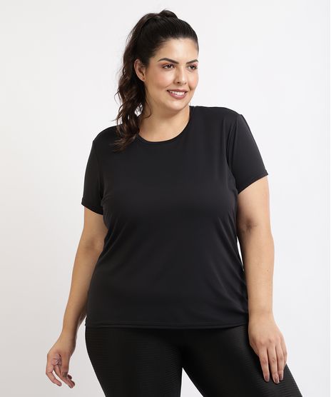 Blusa-Feminina-Plus-Size-Running-Ace-Esporte-Manga-Curta-Decote-Redondo-com-Protecao-UV-Preta-9958587-Preto_1