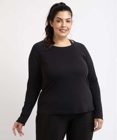 Blusa-Feminina-Plus-Size-Running-Ace-Esporte-Manga-Longa-Decote-Redondo-com-Protecao-UV-Preta-9958590-Preto_1