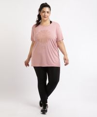 Blusa-Feminina-Plus-Size-Ace-Esporte-Mandala--Manga-Curta-Decote-Redondo--Rose-9959109-Rose_3