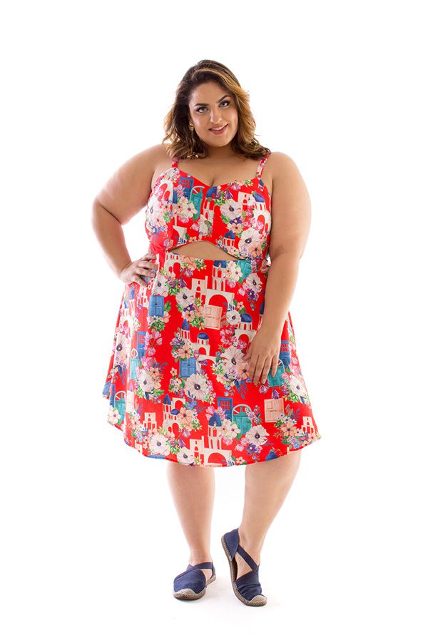 vestidos verão plus size