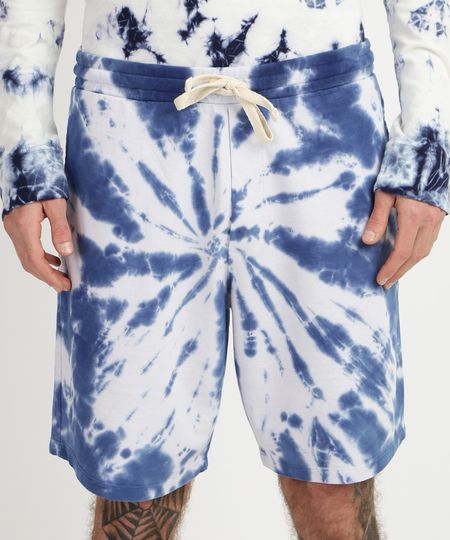 Bermuda-de-Moletom-Masculina-Relaxed-Estampada-Tie-Die-Azul-9959097-Azul_1 Bermuda-de-Moletom-Masculina-Relaxed-Estampada-Tie-Die-Azul-9959097-Azul_1