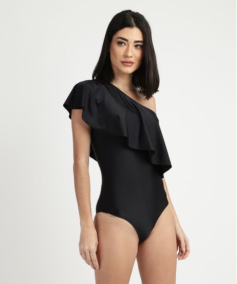 Maio-Body-Feminino-Um-Ombro-So-com-Babado-Sem-Bojo-Protecao-UV50-Preto-9923585-Preto_1