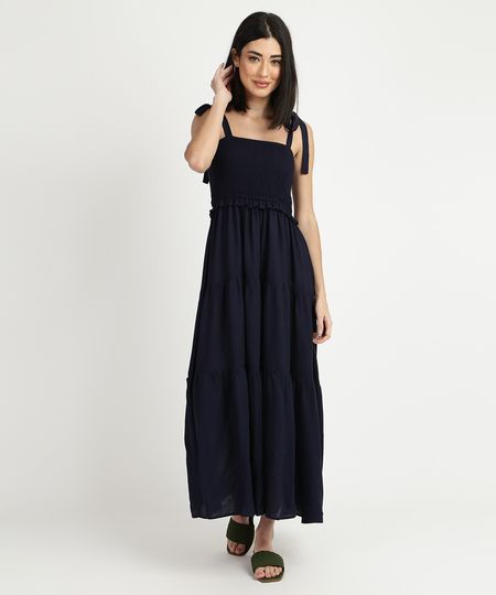 Vestido-Feminino-Midi-com-Lastex-Alcas-Media-Azul-Marinho-9950841-Azul_Marinho_1