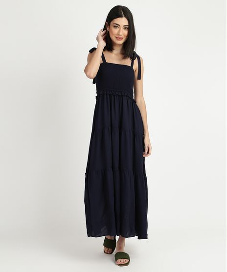 Vestido-Feminino-Midi-com-Lastex-Alcas-Media-Azul-Marinho-9950841-Azul_Marinho_1