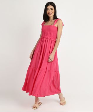 Vestido-Feminino-Midi-com-Lastex-Alcas-Media-Rosa-9950841-Rosa_1