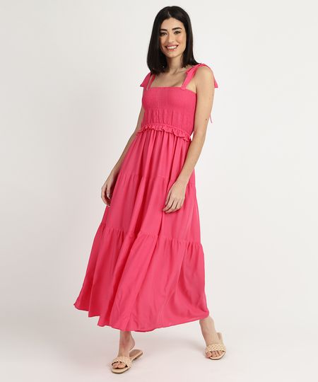 Vestido-Feminino-Midi-com-Lastex-Alcas-Media-Rosa-9950841-Rosa_1 Vestido-Feminino-Midi-com-Lastex-Alcas-Media-Rosa-9950841-Rosa_1