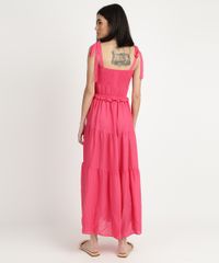 Vestido-Feminino-Midi-com-Lastex-Alcas-Media-Rosa-9950841-Rosa_2