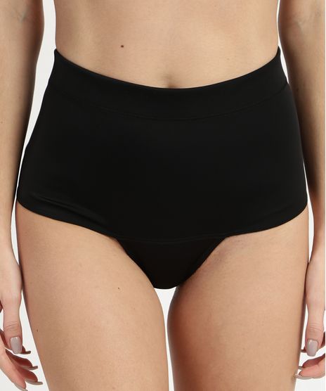 Calcinha-Canelada-Cinta-Zero-Barriga-Dilady-Preta-9961155-Preto_1
