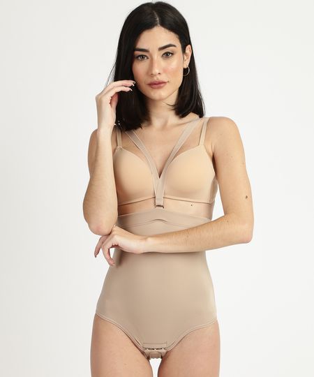 Cinta-Feminina-Dilady-Zero-Barriga-com-Alcas-Plus-Size-em-Microfibra-Bege-9961158-Bege_1