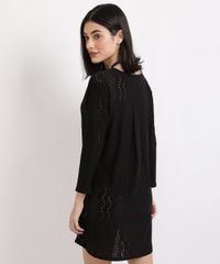 Vestido-Feminino-Curto-em-Laise-Manga-Longa-Preto-9923972-Preto_2