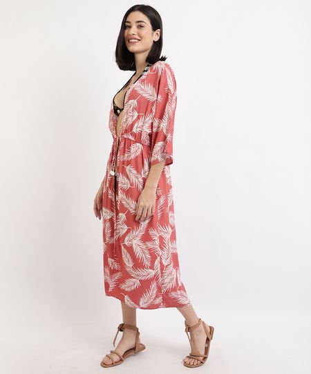 Capa-Feminina-Estampada-Folhagem-Longa-Vermelho-9923976-Vermelho_1
