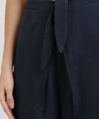 Calca-Feminina-Pantacourt-com-Faixa-para-Amarrar-Cintura-Media-Azul-Marinho-9923977-Azul_Marinho_4