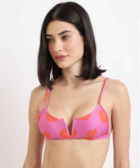 Biquini-Top-Estampado-Poa-com-Bojo-Rosa-9922718-Rosa_1