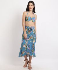 Saia-Feminina-Midi-Estampada-Flora-Transpassada-Azul-9950863-Azul_3