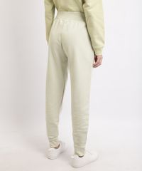 Calca-de-Moletom-Feminina-Basica-Jogger-Cintura-Media-com-Bolsos-Verde-Claro-9948942-Verde_Claro_2