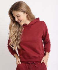 Blusao-de-Moletom-Feminino-Basico-com-Capuz-Vermelho-Escuro-9941971-Vermelho_Escuro_1