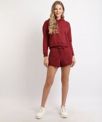 Blusao-de-Moletom-Feminino-Basico-com-Capuz-Vermelho-Escuro-9941971-Vermelho_Escuro_3