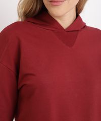 Blusao-de-Moletom-Feminino-Basico-com-Capuz-Vermelho-Escuro-9941971-Vermelho_Escuro_4