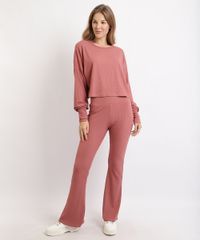 Calca-Feminina-Basica-Flare-Cintura-Alta-Canelada-Rosa-Escuro-9950163-Rosa_Escuro_3 Calca-Feminina-Basica-Flare-Cintura-Alta-Canelada-Rosa-Escuro-9950163-Rosa_Escuro_3