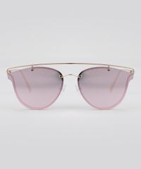 Oculos-de-Sol-Redondo-Espelhado-Feminino-Oneself-Dourado-8759607-Dourado_1