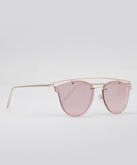 Oculos-de-Sol-Redondo-Espelhado-Feminino-Oneself-Dourado-8759607-Dourado_3