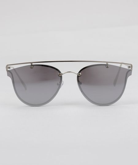 Oculos-de-Sol-Redondo-Espelhado-Feminino-Oneself-Prateado-8759604-Prateado_1