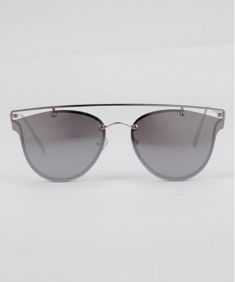 Oculos-de-Sol-Redondo-Espelhado-Feminino-Oneself-Prateado-8759604-Prateado_1