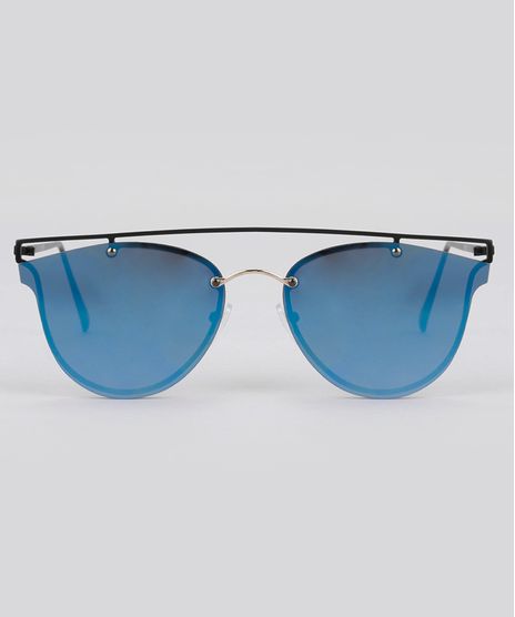 Oculos-de-Sol-Redondo-Espelhado-Feminino-Oneself-Preto-8759601-Preto_1