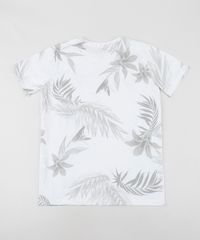 Camiseta-Juvenil-Estampada-de-Folhagem-Manga-Curta-Gola-Careca--Branca-9944545-Branco_2