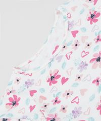Conjunto-Infantil-de-Blusa-Estampada-Floral-com-Babado-Manga-Curta---Bermuda--Rosa-9952747-Rosa_4