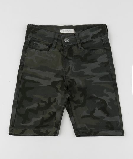 Bermuda-de-Sarja-Infantil-Estampada-Camuflada-Verde-9953662-Verde_1