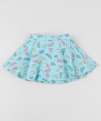 Short-Saia-Infantil-Estampado-de-Borboletas-com-Laco-e-Glitter-Azul-9954168-Azul_2