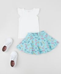 Short-Saia-Infantil-Estampado-de-Borboletas-com-Laco-e-Glitter-Azul-9954168-Azul_3