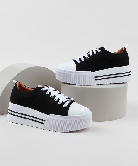 Tenis-Feminino-Vizzano-Flatform-com-Listras-Preto-9956957-Preto_1