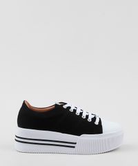 Tenis-Feminino-Vizzano-Flatform-com-Listras-Preto-9956957-Preto_2