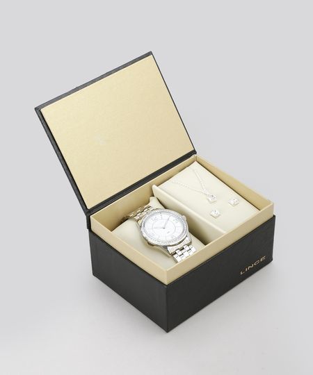Kit-de-Relogio-Analogico-Lince-Feminino---Colar---Brinco---LRM4340L-KC55S2SX-Prateado-8750286-Prateado_1 Kit-de-Relogio-Analogico-Lince-Feminino---Colar---Brinco---LRM4340L-KC55S2SX-Prateado-8750286-Prateado_1
