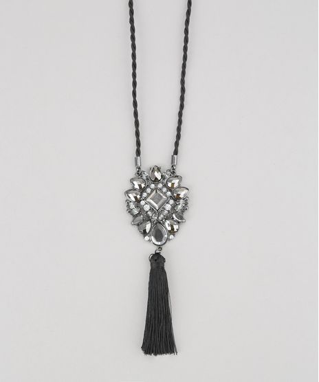 Colar-Longo-com-Pingente-de-Tassel-Grafite-8657843-Grafite_1