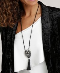 Colar-Longo-com-Pingente-de-Tassel-Grafite-8657843-Grafite_2