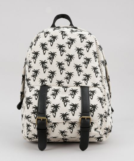 Mochila-Estampada-de-Coqueiros-Bege-8655049-Bege_1