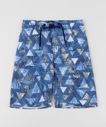 Bermuda-Infantil-Estampada-Geometrica-Azul-9954474-Azul_1 Bermuda-Infantil-Estampada-Geometrica-Azul-9954474-Azul_1