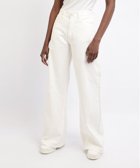 Calca-de-Sarja-Feminina-Mindset-Reta-Wide-Cintura-Alta-Off-White-9963109-Off_White_1
