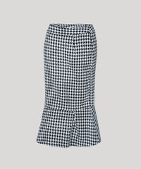 Saia-Feminina-Mindset-Midi-Estampada-Pied-de-Poule-com-Babado-Preta-9912586-Preto_5
