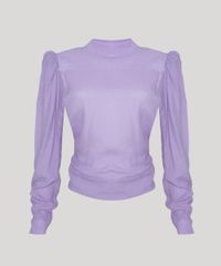 Blusa-Feminina-Mindset-Texturizada-com-Abertura-e-Amarracao-Manga-Bufante-Decote-Redondo-Lilas-9963102-Lilas_5