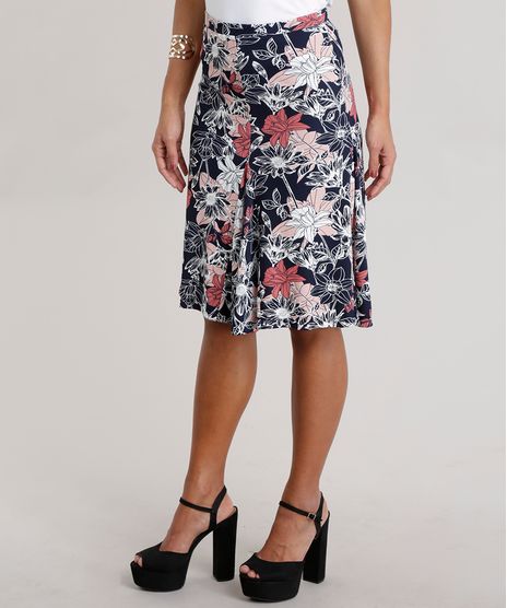 Saia-Evase-Estampada-Floral-com-Recortes-Azul-Marinho-8716032-Azul_Marinho_1