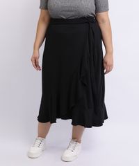 Saia-Feminina-Mindset-Plus-Size-Midi-Com-Babado-e-Transpasse-Preta-9959946-Preto_1