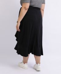 Saia-Feminina-Mindset-Plus-Size-Midi-Com-Babado-e-Transpasse-Preta-9959946-Preto_2
